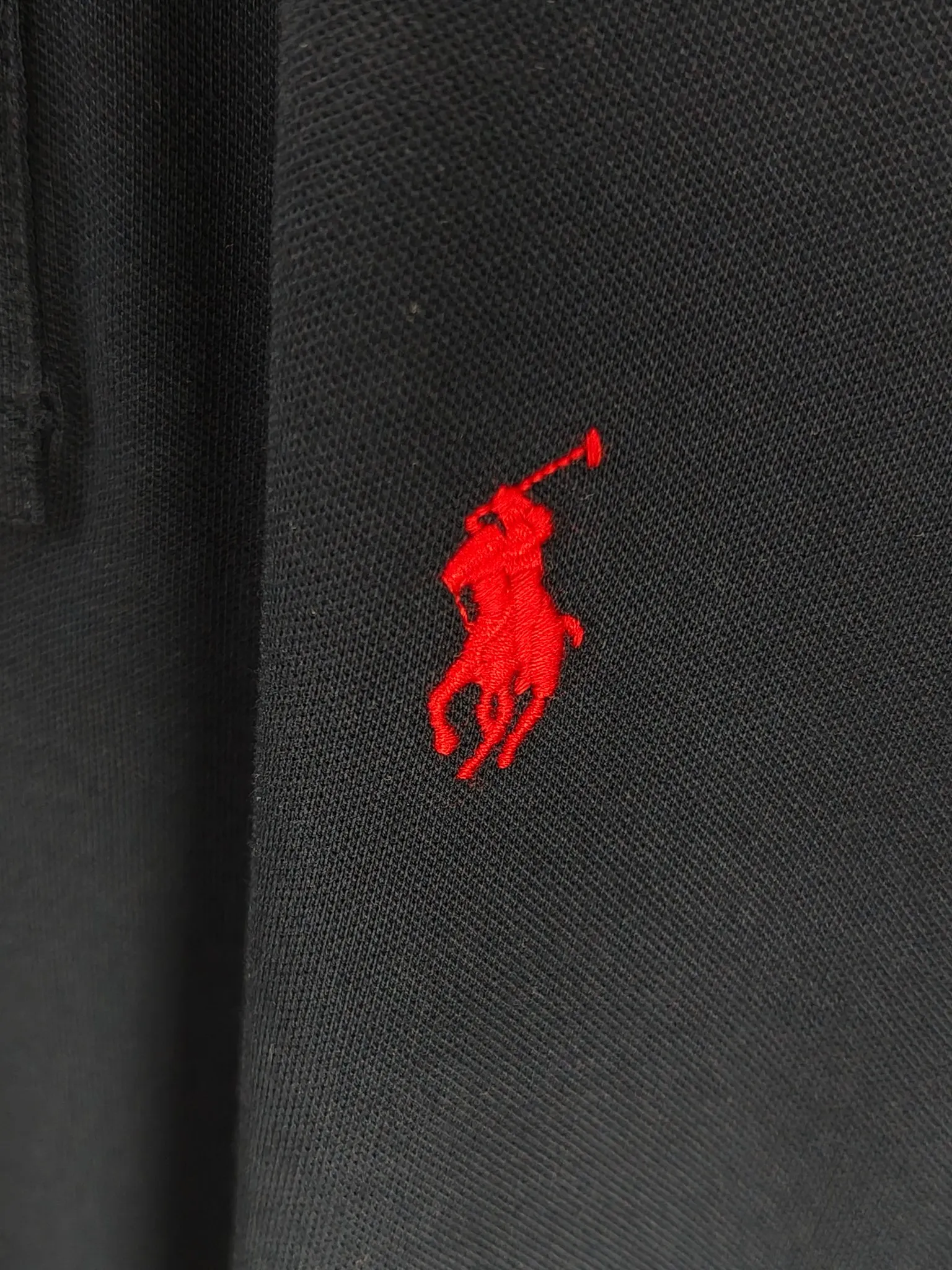 P200 Real shot quality High version Ralph Lauren pony embroidered polo shirt lapel long sleeves High-end quality Complete with three labels, comfortable and breathable, classic and simple, exquisite and fashionable, details show high-end quality Color: black, white, gray, navy blue Size: M-XXL